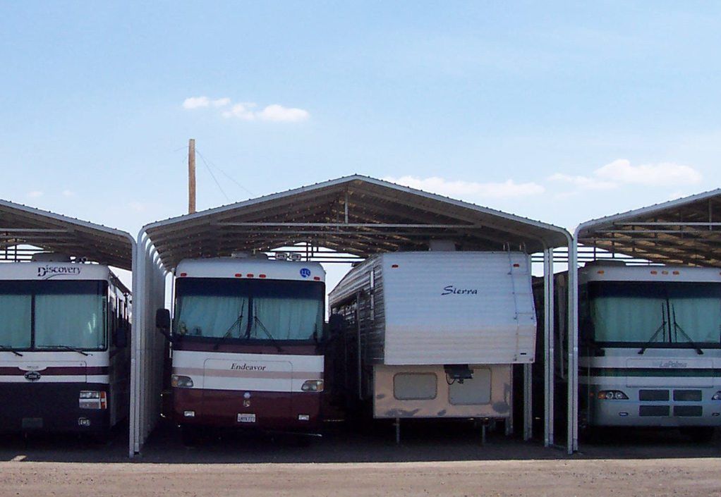 Covered Parking Systems for Boat and RV Storage Facilities