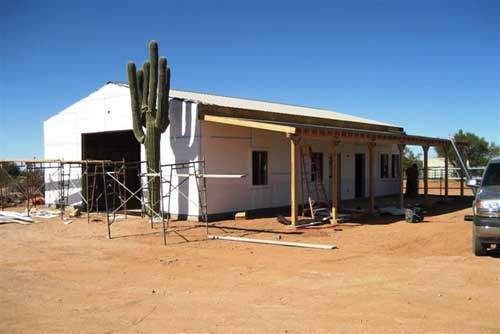 STEEL BUILDING WITH STUCCO 3