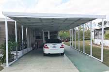 Single Slope Carport